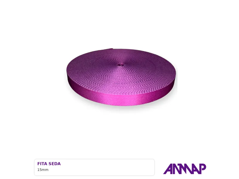 Rolo de fita seda colorida para fabricar coleiras